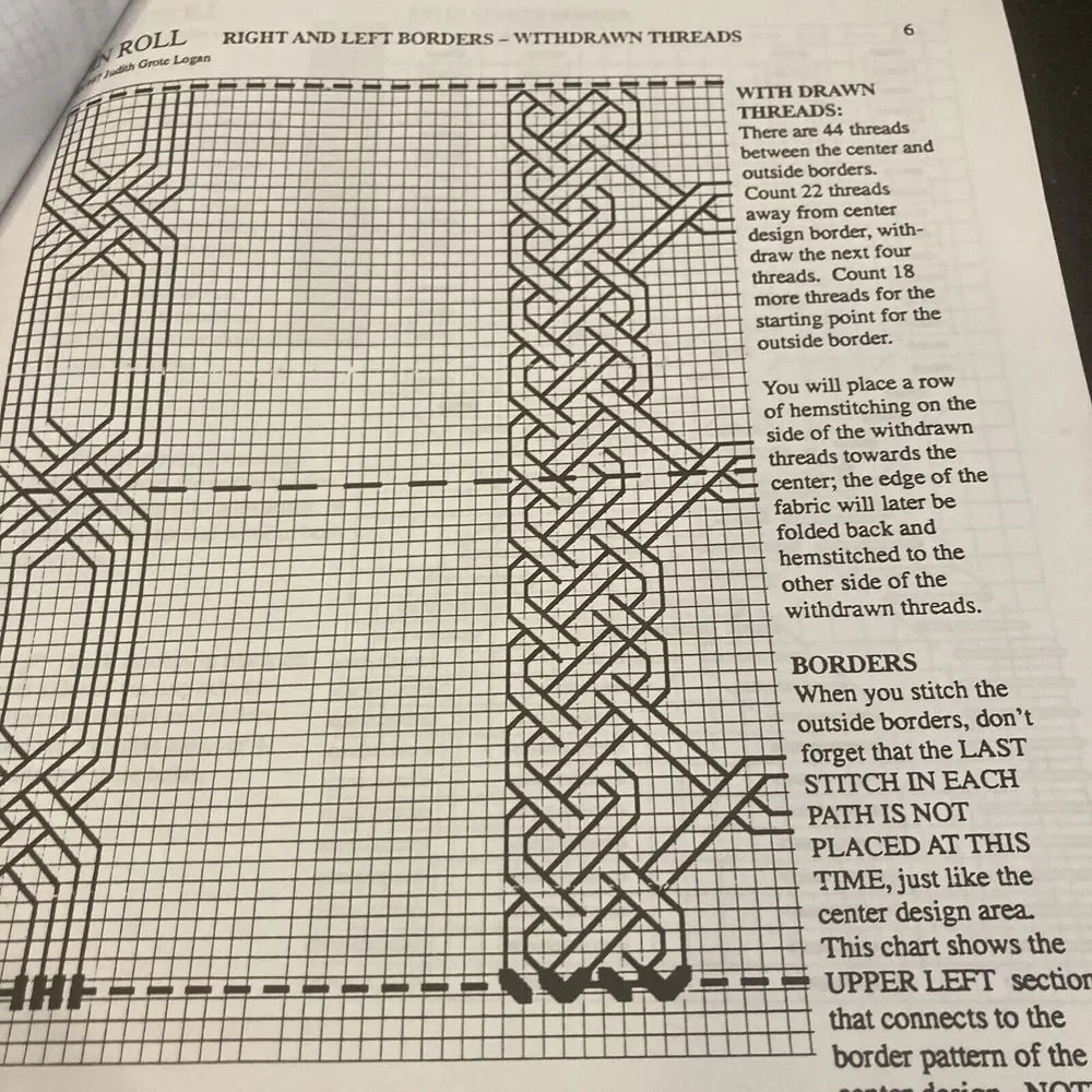 Pin Roll‎ Stitch Instructions Judith Logan How To Embroidery Interlacing Booklet